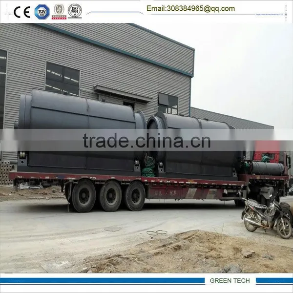 Active Carbon Black Extracting Machine From Coconut Shell by Pyrolysis Way photo-2