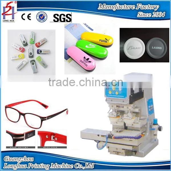 1 Color Double Heads Manual Mini Pad Printing Machine For Computer Keyboard &Gift/Pad Printer Manufacturer