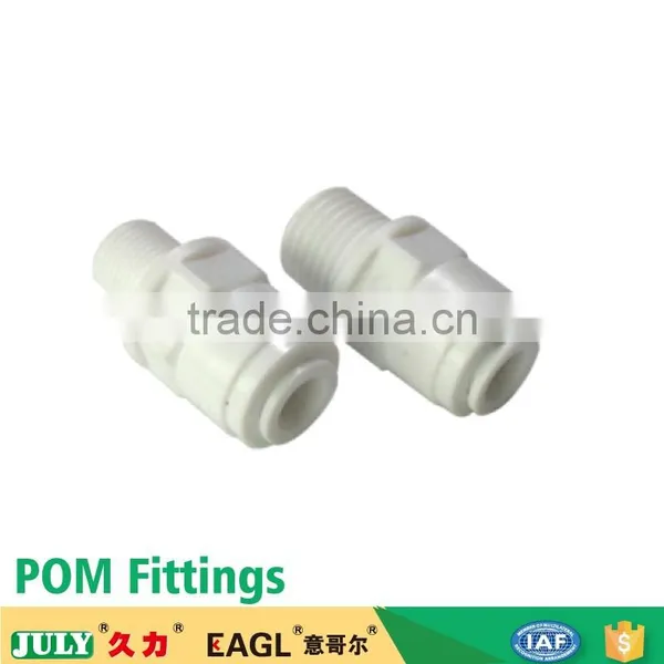 Dongguan JULY Factory Hot Selling Mini Plastic Pneumatic t Shape Pipe Fittings photo-4