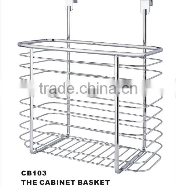 Multifunction Under Shelf Metal Kitchen Storage Basket photo-3