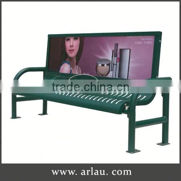 Arlau Metal Patio Bench,Advertising Park Benches ,Outdoor Furniture