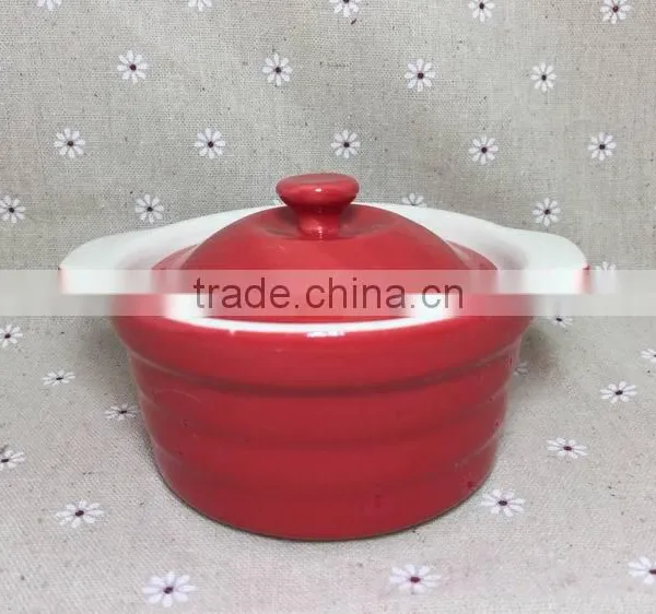 Stocked Industrial Ceramic Soup Pot Milk Pot Dessert Bowl photo-4