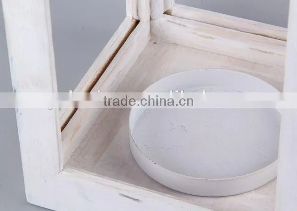 Wooden Candle Holder With Portable Rope/Home Decoration Candlestick photo-3