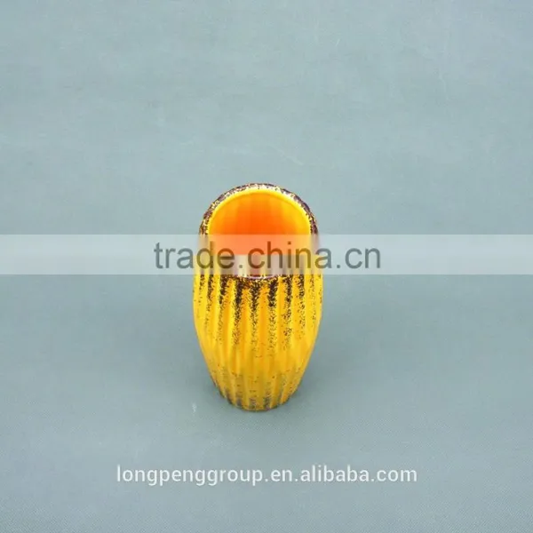 Urban Trends Elegant Ceramic Flower Vase With Distressed Finish 7.5" for Table Top Decoration photo-2
