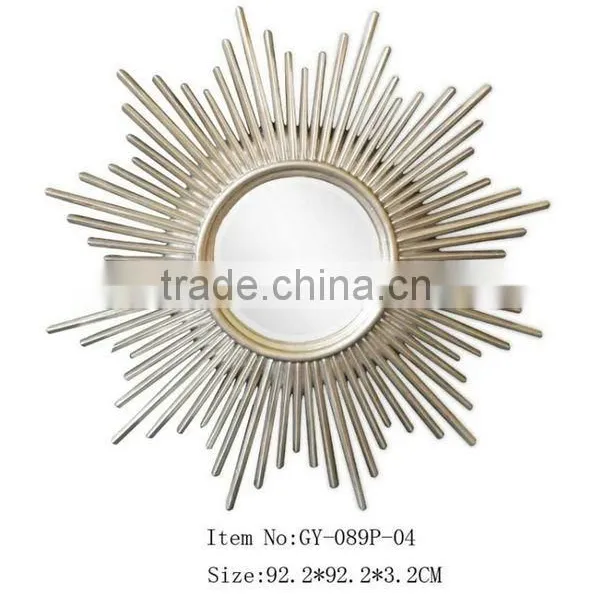 Unique Living Room Starburst Wall Mirror GY-089P-04 photo-3