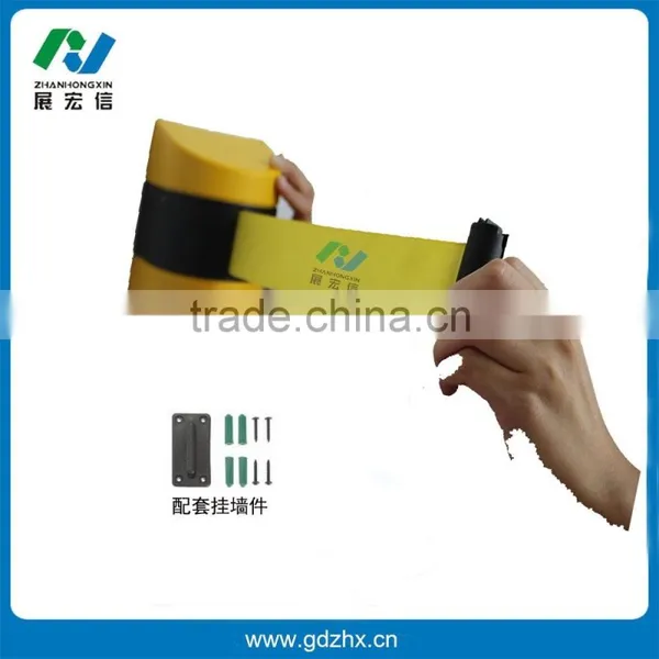 High Quality Wall Mounted Queue Belt Barrier/Stanchion photo-3