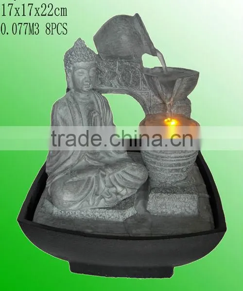 Resin Buddha Fountain photo-2