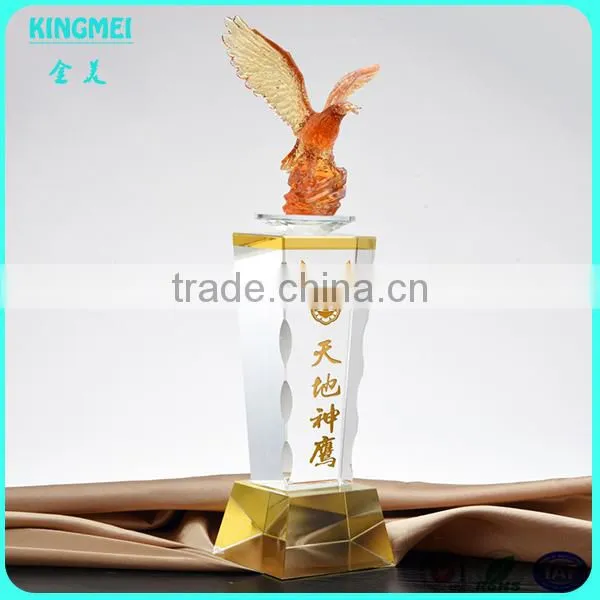 Wholesale Hands Shape Crystal Trophy, Crystal Glass Award, Crystal Sports Trophy photo-6