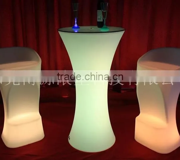 Remote Color Changing Stylish Rechargeable LED Flashing Bar Stool photo-5