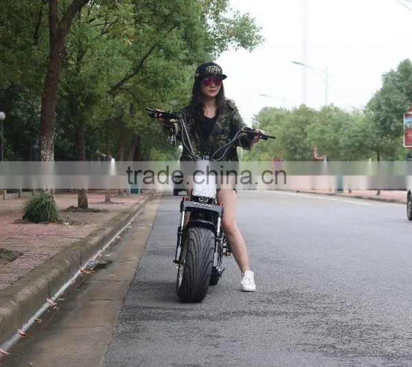2017 Baogl 40-60km per Charge 60v 800w-2000w Motor Citycoco Electric Scooter photo-3