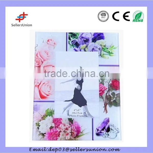 New Design Printed Glass Picture Frame Moulding 6"x8" photo-3