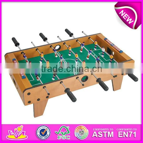 2016 New design hand play kids wooden football table W11A031