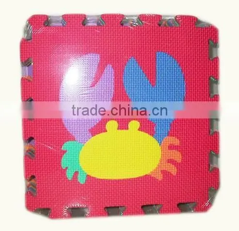 Non-toxic, Durable Baby EVA Foam Puzzle Mat - Animals, Numbers, Fruits, Vehicles, Geo Shapes photo-5