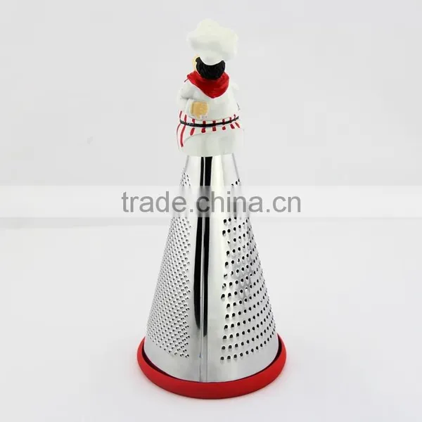 Promotion Home Deco Multifuction Chef Statue 9inch Zester Grater photo-2