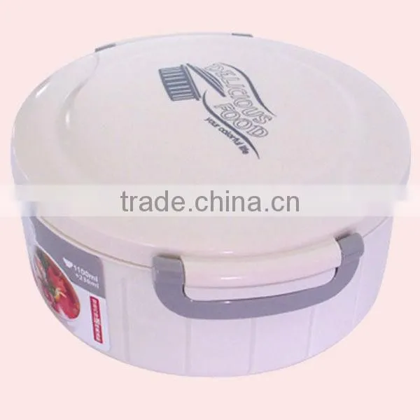 Round Shape Plastic Food Container With Soup Box and Spoon photo-2