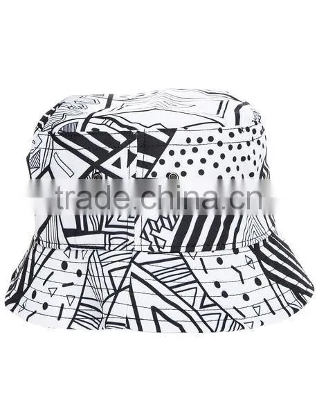 Cheap Cool Custom Printed Mens Floral Fashion Bucket Hat photo-4