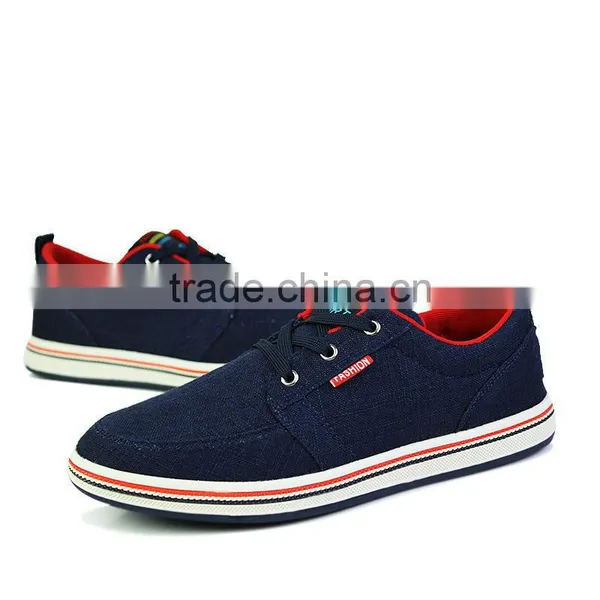 Wholesale Man's Cheap Canvas Shoes Sample for Male, Fashion White Canvas Shoes Wholesale High Quality photo-3