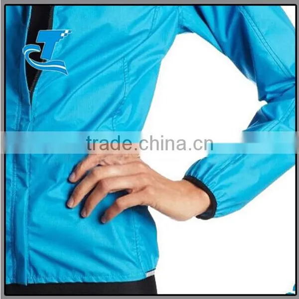 Outdoor Women Thin Sport Windproof Jacket With Hood photo-2