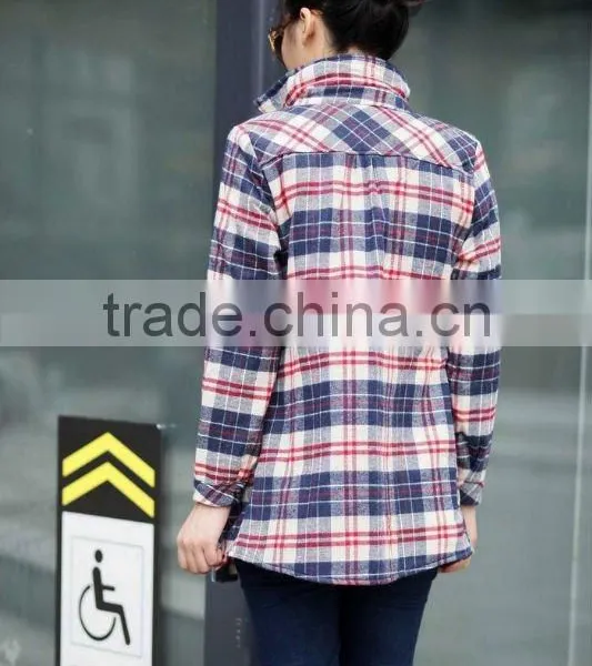 Wholesale Flannel Shirt Thermal Shirt Plaid Shirt photo-3