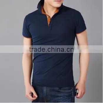 En's Custom Classical Fashion Solid Color Short Sleeve Slim Fit Men's Mesh Embroidered Polo Shirt photo-4