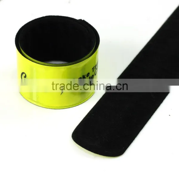 Promotional Custom Design Reflective PVC Slap Band photo-5