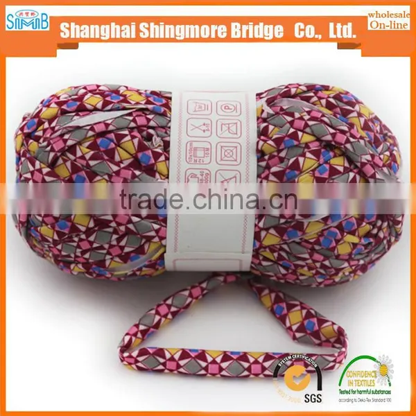 Online Shopping Knitting Yarns China Supplier Best Wholesale Oeko Tex Certified Polyester Fabric Printed t Shirt Yarn Crochet photo-6