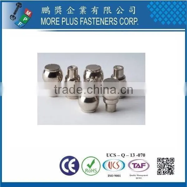 Taiwan Stainless Steel Shoulder Rivet 2mm Rivets Tubular Rivets For Leather photo-6