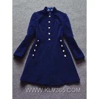 Ladies Fashion Winter Coat Dress Wholesale photo-3