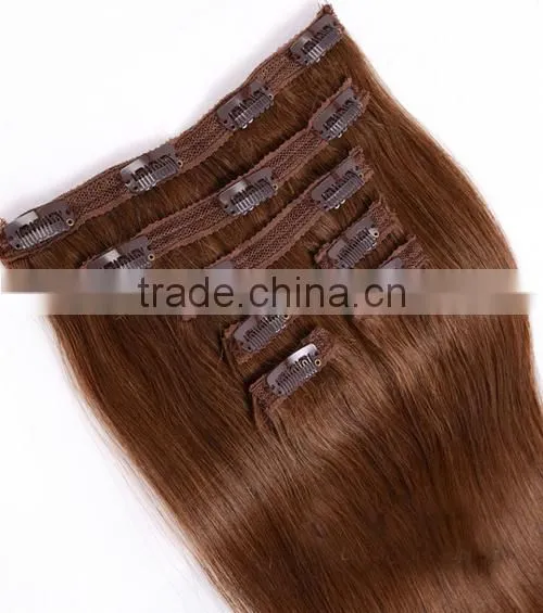 Hot Sale Products Cheap Remy Clip in Hair Extension Wholesale photo-3