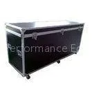 Black Wooden Standard Rack Flight Case Custom / 22U Flight Case
