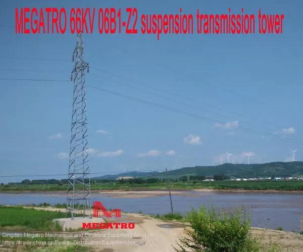 MEGATRO 66KV 06B1-Z2 Suspension Transmission Tower photo-2