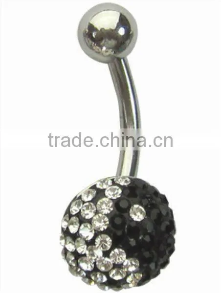 Chinese Taiqi Tradition Navel Belly Piercing