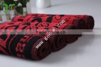 100% Cotton Personalized Jacquard Custom Logo Sports Towel photo-2