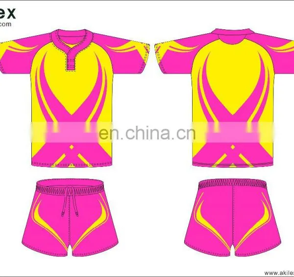 2016 Low Quantity Customized Dryfit Rugby Jersey photo-2