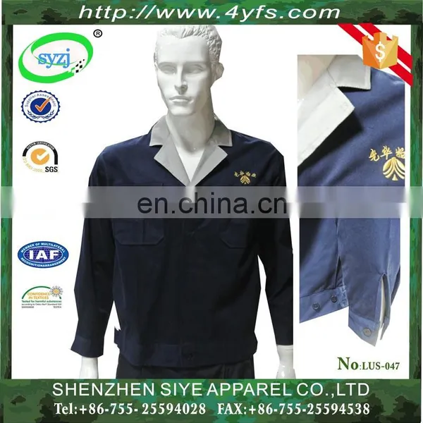 Men's Overall Workwear Clothes With Long Sleeves /Workwear Clothes for Industrial Workers