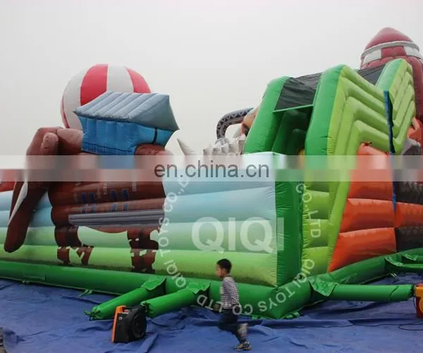 Rocket Inflatable Fun City With Good Quality and Best Price photo-4