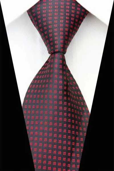Satin Knit Silk Woven Neckties Shirt Collar Accessories Green