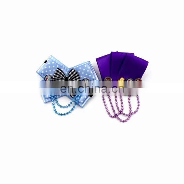 New Party Supplies Custom Various Pleasant Porcelain Decorative Flowers Ribbon Bow photo-5