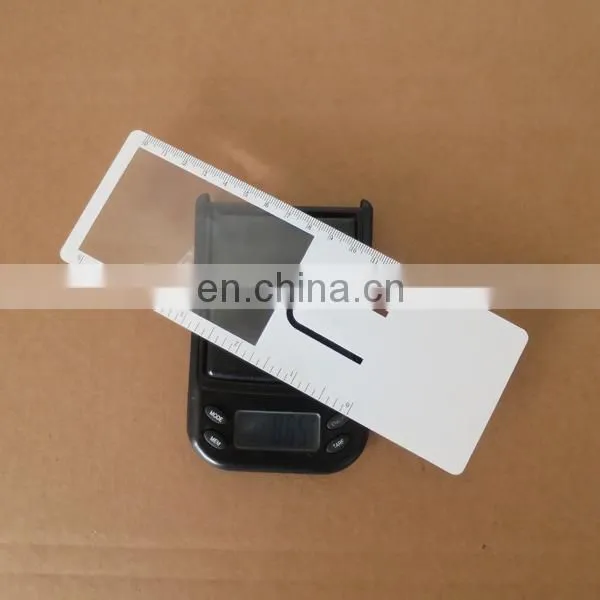 16cm Fish Measurer Magnifier Ruler With Clip photo-3