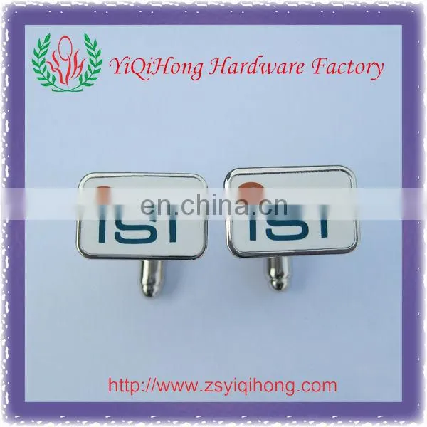 Metal Rectangle Cufflinks