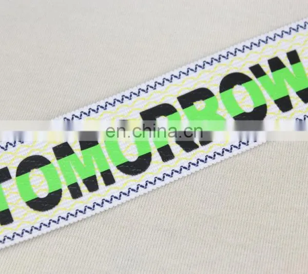 High Quality Letter Webbing Belt Webbing Strap Printed Nylon Webbing photo-3