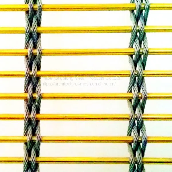 XY-M4327 Metal Mesh Screen for Stairs photo-3