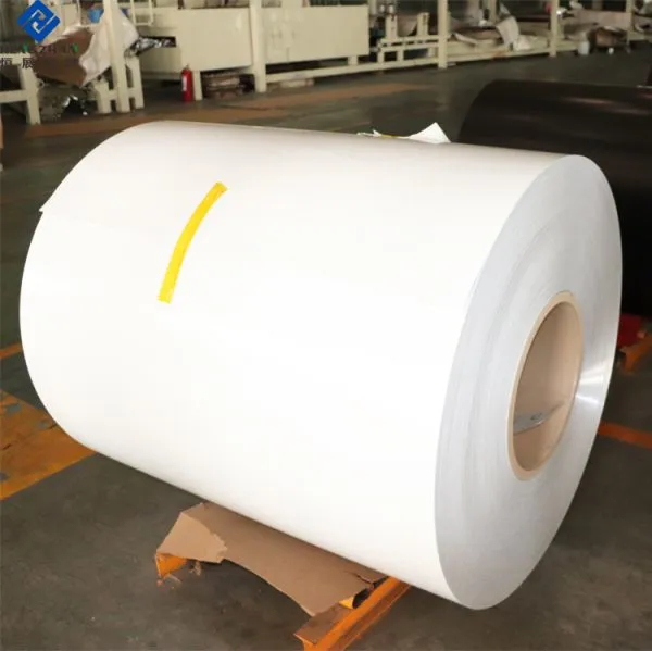 PE/PVDF Painted Aluminium White Color Coated Aluminum Coil for Rain Gutter photo-5