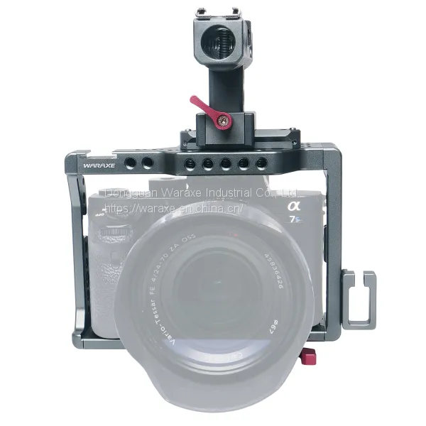 WARAXE Cage Kit For Sony A7 A7R A7S A7II A7RII Built in Quick Release Fit Arca Swiss 2751 photo-2