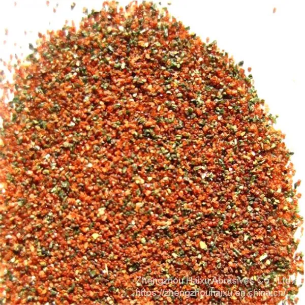 Factory Price of 20/40 Mesh Blasting Pink Garnet Sand photo-3