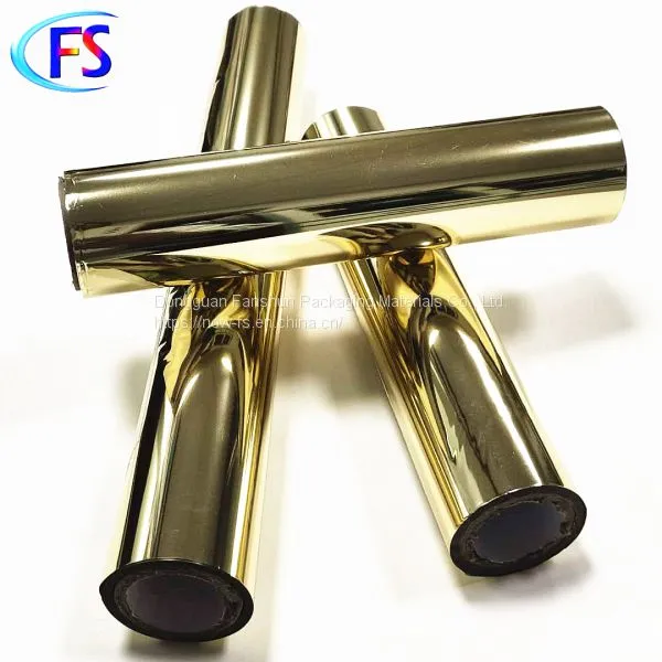 Sweat Resistance Detection / Gold / Plastic Foil Bronzing / Cosmetics / Eyebrow Pen Foil Stamping photo-3