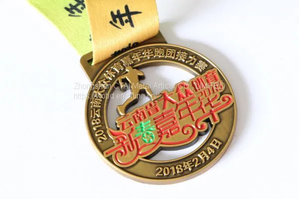 Cheap Custom Medal Running Award Metal Sport Medal WM100 photo-3
