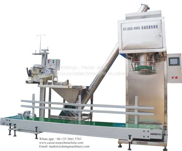 Automatic Quantitative Packing Machine Used for Packaging Cassava Starch Cassava Flour and Garri photo-2