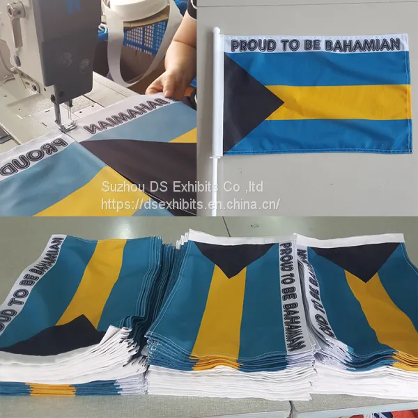 Car Flag 12 X18 Inch Knitted Polyester 110g photo-4