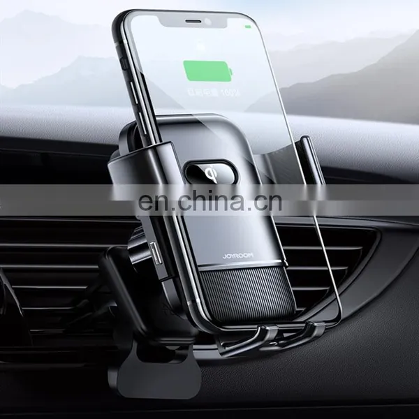 JOYROOM New Design Three-axis Car Holder Electric Wireless Charging Car Phone Holders Car Charger photo-5
